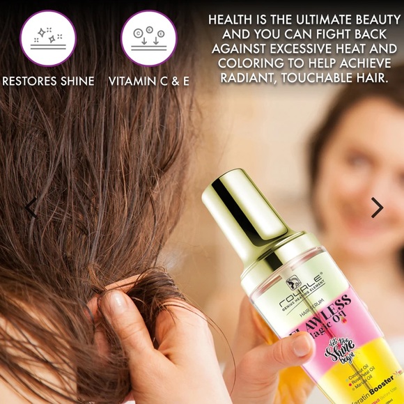ROYALE Hair Royale Hair Serum Flawless Magic Oilkeratin Booster46 Oz 20 Mlne Poshmark